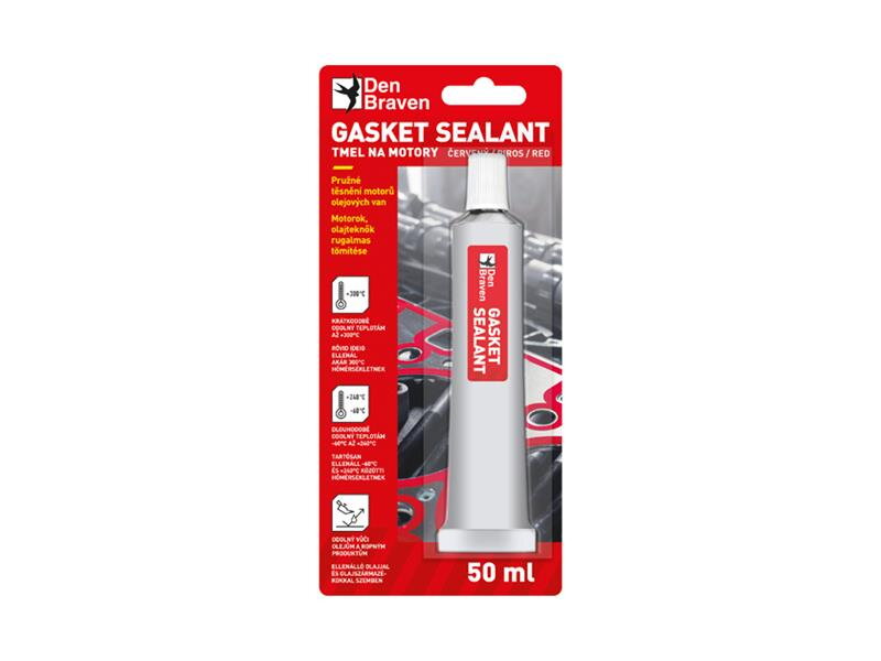 Gasket sealant DEN BRAVEN červený 50ml Gasket sealant DEN BRAVEN červený 50ml