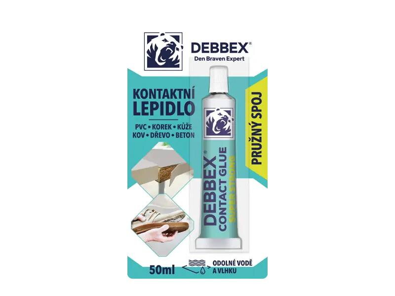 Kontaktné lepidlo DEBBEX 50ml Kontaktné lepidlo DEBBEX 50ml