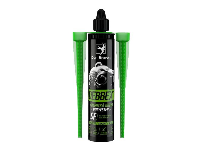 Kotva chemická bez styrénu DEBBEX SF POLYESTER 380ml Kotva chemická bez styrénu DEBBEX SF POLYESTER 380ml