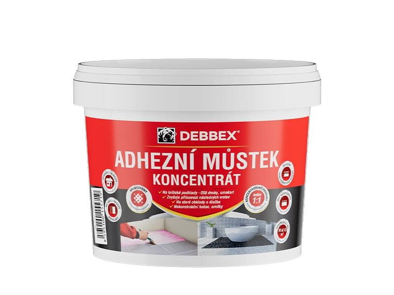 Adhézny mostík DEBBEX ružový 1kg Adhézny mostík DEBBEX ružový 1kg