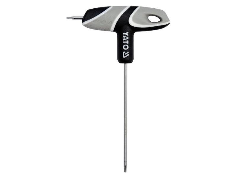 Šroubovák T TORX T8 s otvorem YATO YT-05601 Šroubovák T TORX T8 s otvorem YATO YT-05601