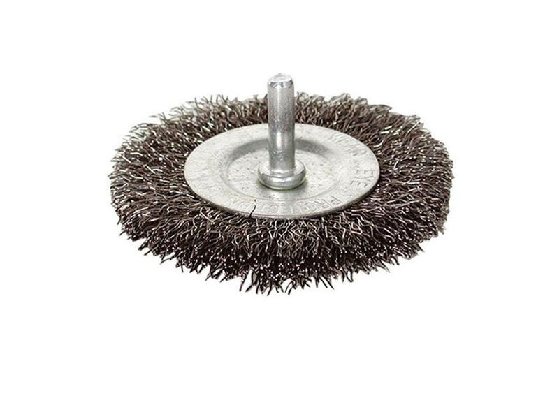 Kartáč okružní, O 63mm, vlnitý drát S 0,3mm, stopka 6mm, EXTOL CRAFT 17053 Kartáč okružní, O 63mm, vlnitý drát S 0,3mm, stopka 6mm, EXTOL CRAFT 17053