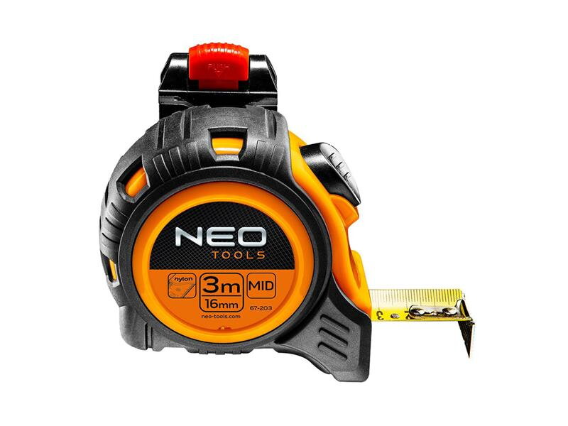 Meter zvinovací 3m NEO TOOLS 67-203 Meter zvinovací 3m NEO TOOLS 67-203