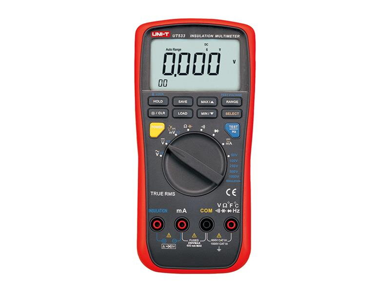 Multimetr UNI-T UT533 (+tester izolace) Multimetr UNI-T UT533 (+tester izolace)