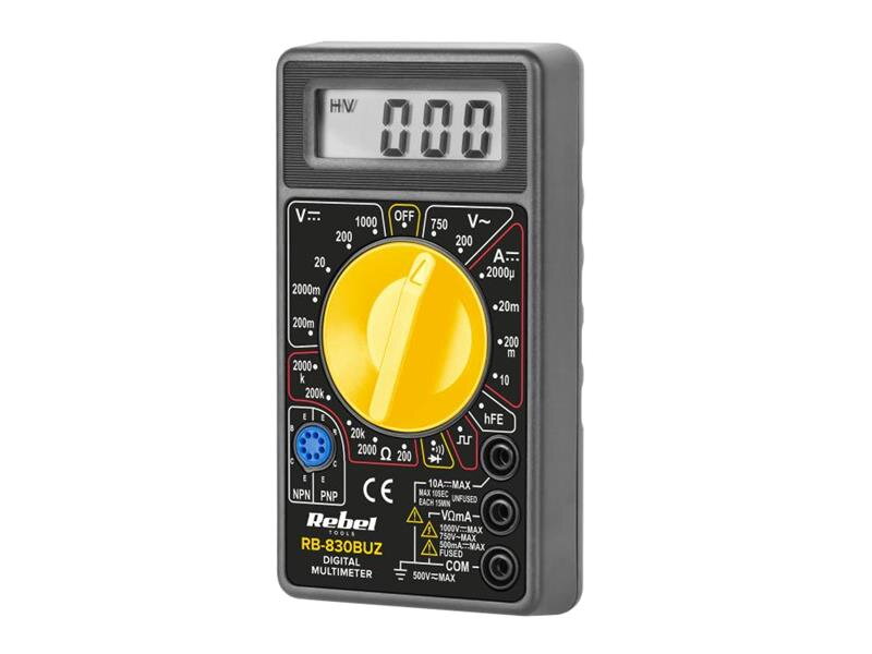 Multimetr REBEL RB-830BUZ Multimetr REBEL RB-830BUZ