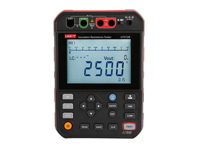 Tester izolačného odporu UNI-T UT512E Tester izolačného odporu UNI-T UT512E