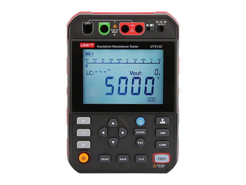 Tester izolačného odporu UNI-T UT513C Tester izolačného odporu UNI-T UT513C