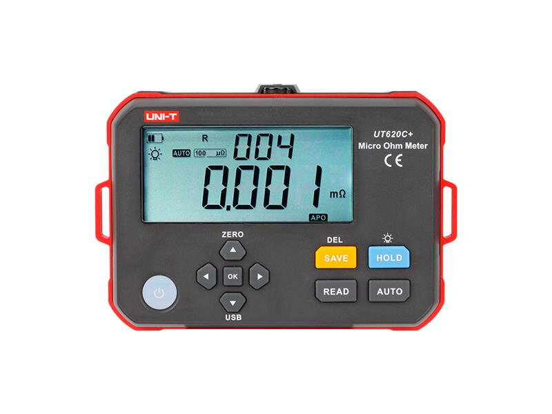 Tester nízkého odporu UNI-T UT620C+ Tester nízkého odporu UNI-T UT620C+