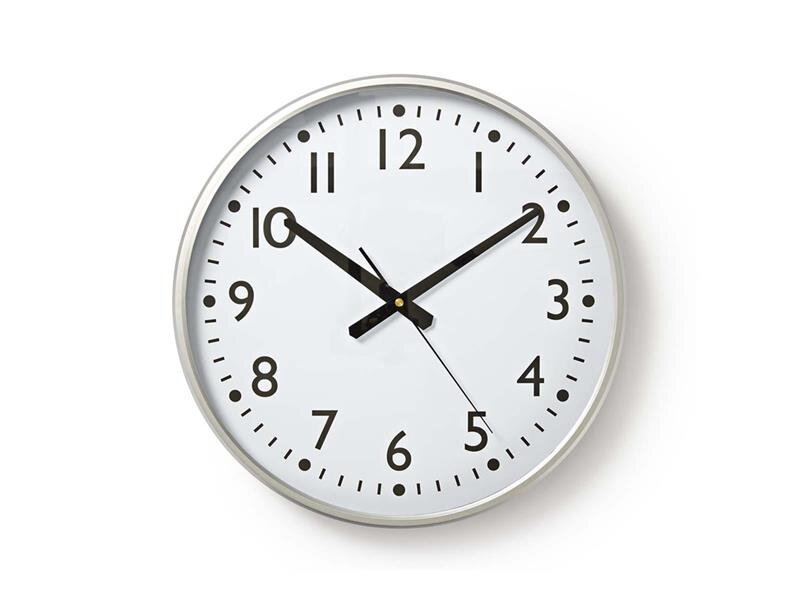 Hodiny analógové NEDIS WHITE CLWA016PC38AL 38 cm Hodiny analógové NEDIS WHITE CLWA016PC38AL 38 cm