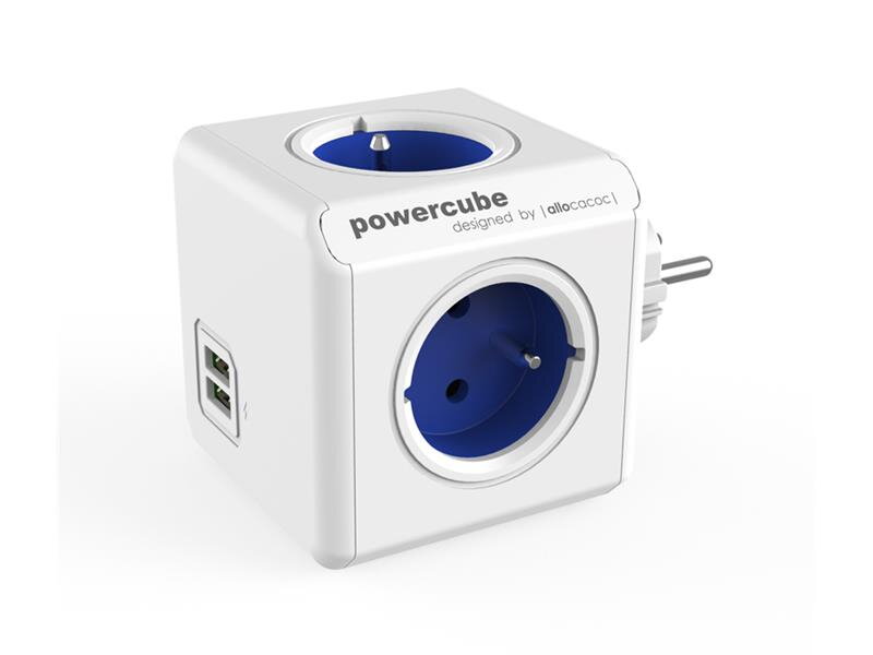 Zásuvka PowerCube PowerCube ORIGINAL USB modrá