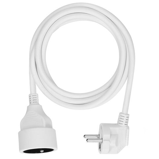 Predlžovací kábel 1 zásuvka 2m Solight PS02 Predlžovací kábel 1 zásuvka 2m Solight PS02