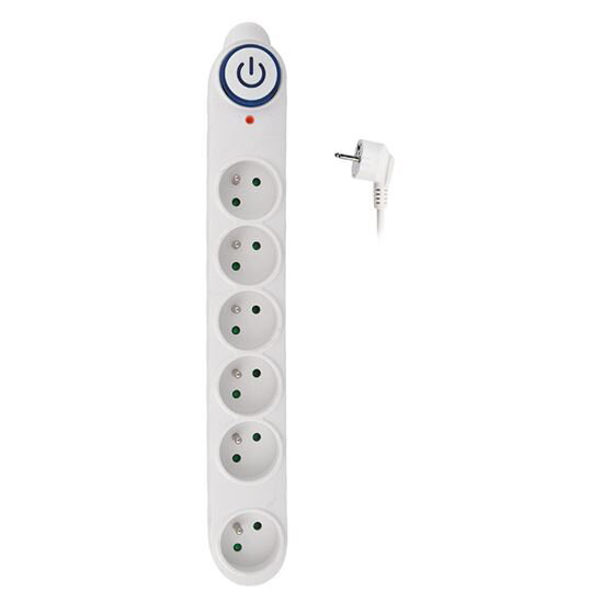 Predlžovací kábel 6 zásuviek 1,5m SOLIGHT PO62 Predlžovací kábel 6 zásuviek 1,5m SOLIGHT PO62