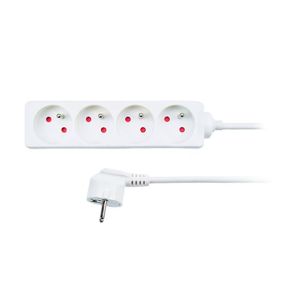 Predlžovací kábel 4 zásuvky 1,5m SOLIGHT PP20 Predlžovací kábel 4 zásuvky 1,5m SOLIGHT PP20