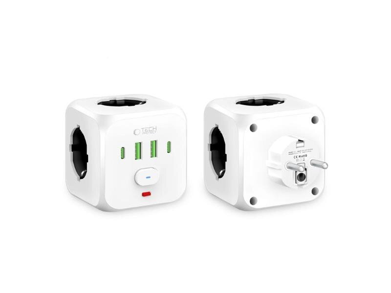 Zásuvka rozbočovacia TECHPROTEC PCL3X4 Zásuvka rozbočovacia TECHPROTEC PCL3X4
