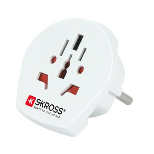 SKROSS cestovní adaptér pro cizince v ČR, bílý SKROSS cestovní adaptér pro cizince v ČR, bílý