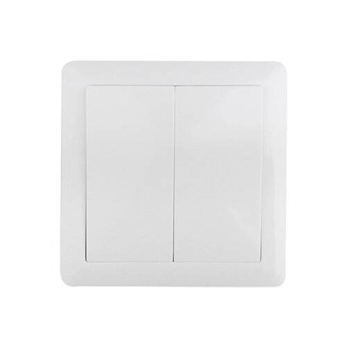 Vypínač Slim č. 5 sériový - lustrový, bílý, SOLIGHT 5B106 Vypínač Slim č. 5 sériový - lustrový, bílý, SOLIGHT 5B106