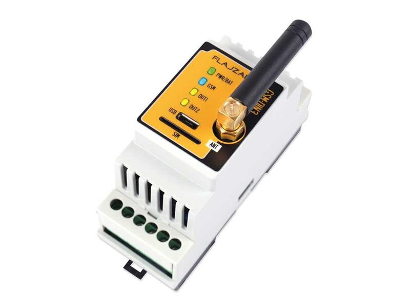Dálkové ovládání GSM na DIN lištu - GSM-DIN3