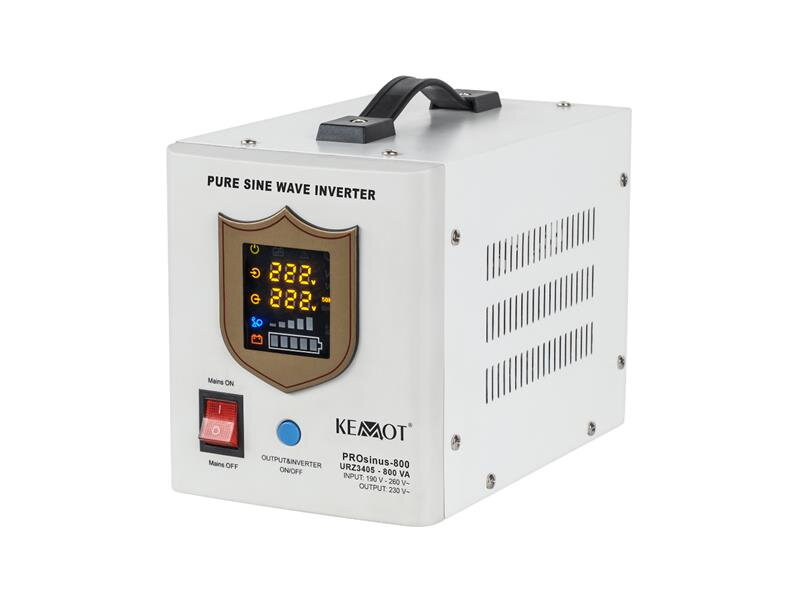 Zdroj záložný KEMOT PROsinus-800 500W 12V White Zdroj záložný KEMOT PROsinus-800 500W 12V White
