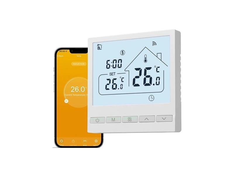 Termostat HUTERMAN HT047W-IE WiFi Tuya Termostat HUTERMAN HT047W-IE WiFi Tuya