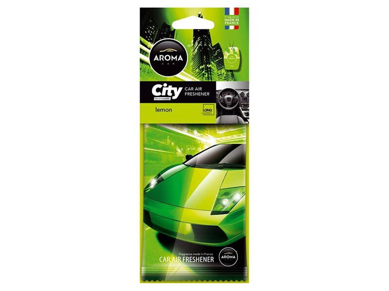 Osvěžovač Aroma CAR CITY LEMON Osvěžovač Aroma CAR CITY LEMON