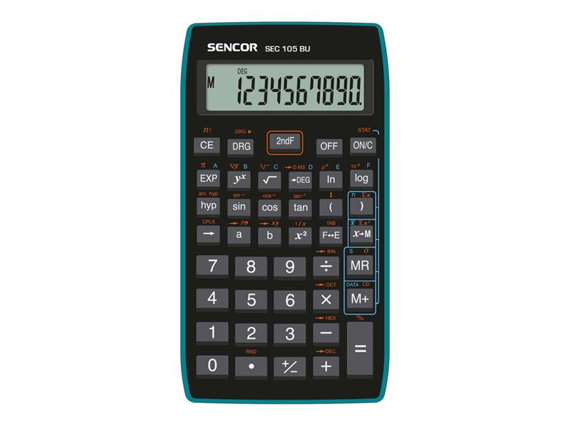 Kalkulátor školní SENCOR SEC 105 BU Kalkulátor školní SENCOR SEC 105 BU