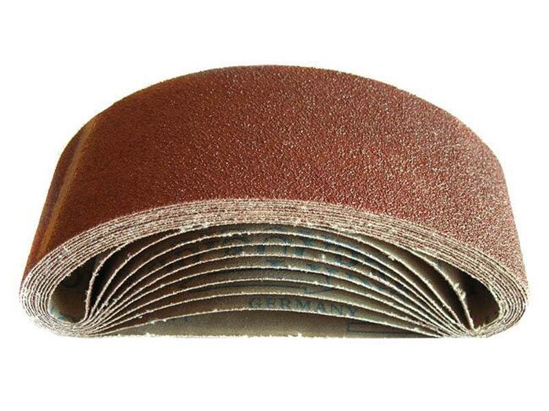 Plátno brusné nekonečný pás, 75x457mm, P80, GEKO Plátno brusné nekonečný pás, 75x457mm, P80, GEKO
