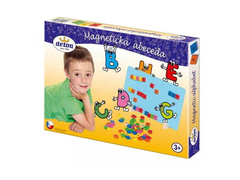 Puzzle magnetické DETOA ABECEDA detské