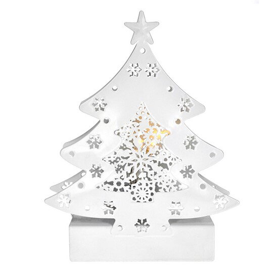 Světlo vánoční LED stromek kovový, 2x AA Světlo vánoční LED stromek kovový, 2x AA