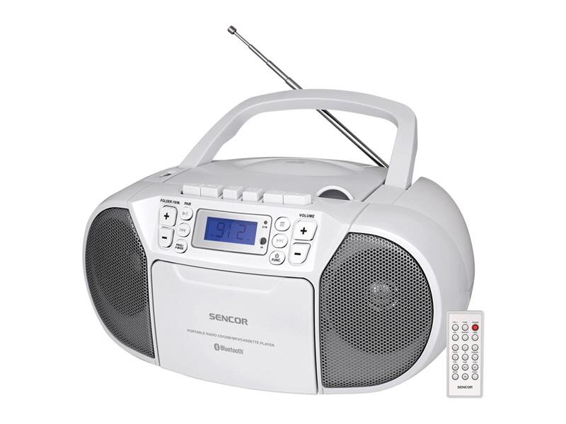 Rádio s CD / USB / BT / KAZE SENCOR SPT 3907 W Rádio s CD / USB / BT / KAZE SENCOR SPT 3907 W