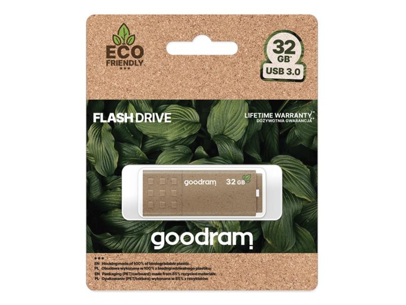 Flash disk GOODRAM USB 3.0 32GB ECO FRIENDLY Flash disk GOODRAM USB 3.0 32GB ECO FRIENDLY