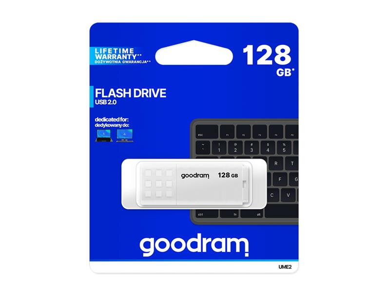 Flash disk GOODRAM USB 2.0 128GB biely