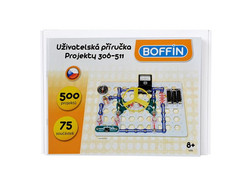 Stavebnica elektronická BOFFIN I 300 - rozšírenie na BOFFIN I 500 Stavebnica elektronická BOFFIN I 300 - rozšírenie na BOFFIN I 500