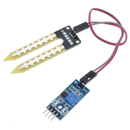 Pôdny vlhkomer vrátane sondy, modul s LM393 Pôdny vlhkomer vrátane sondy, modul s LM393