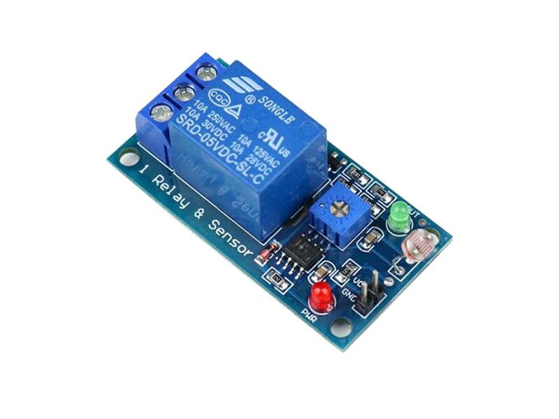 Světelný spínač, světlocitlivý senzor s relé, modul s LM393 Světelný spínač, světlocitlivý senzor s relé, modul s LM393