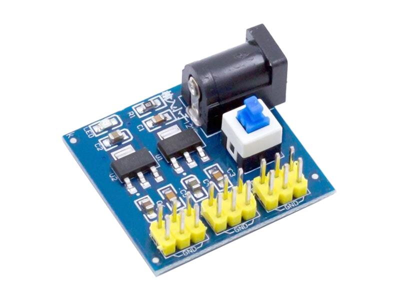 Napájací modul 5V/3,3V/12V pre Arduino