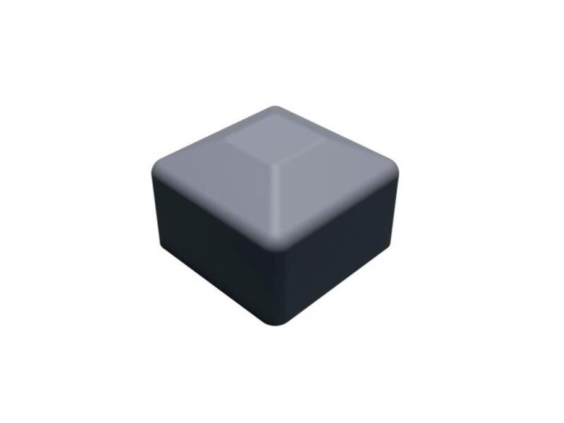 Krytka profilu koncová, plast II, strieborná Krytka profilu koncová, plast II, strieborná