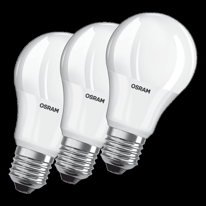 OSRAM LED žiarovka Clas A 60 8.5 W E27 Studená biela 3ks OSRAM LED žiarovka Clas A 60 8.5 W E27 Studená biela 3ks