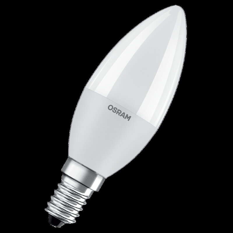 OSRAM LED žiarovka E14 4,9W 2700K matná, teplá biela OSRAM LED žiarovka E14 4,9W 2700K matná, teplá biela