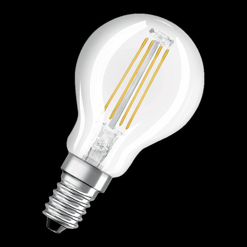 OSRAM LED žiarovka E14 4W 2700K Filament číra, teplá biela OSRAM LED žiarovka E14 4W 2700K Filament číra, teplá biela